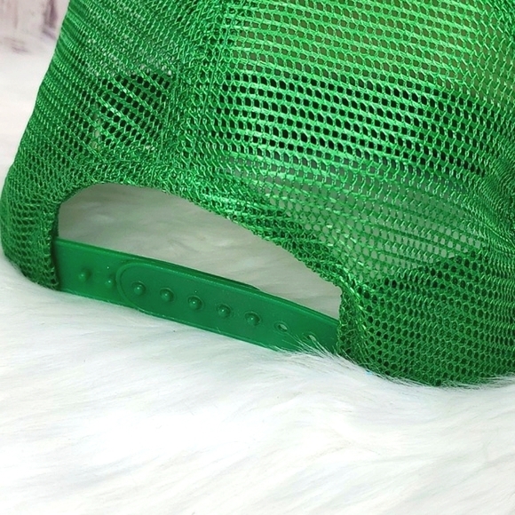 Vintage 90s Mechanic ProLube Indiana Green Mesh Snapback Trucker Hat Adjustable - Picture 7 of 12